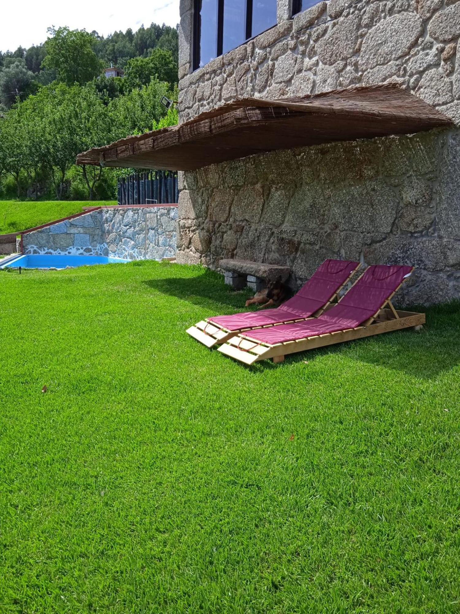 Quinta Dos Campos - Chale Villa Braga Bagian luar foto